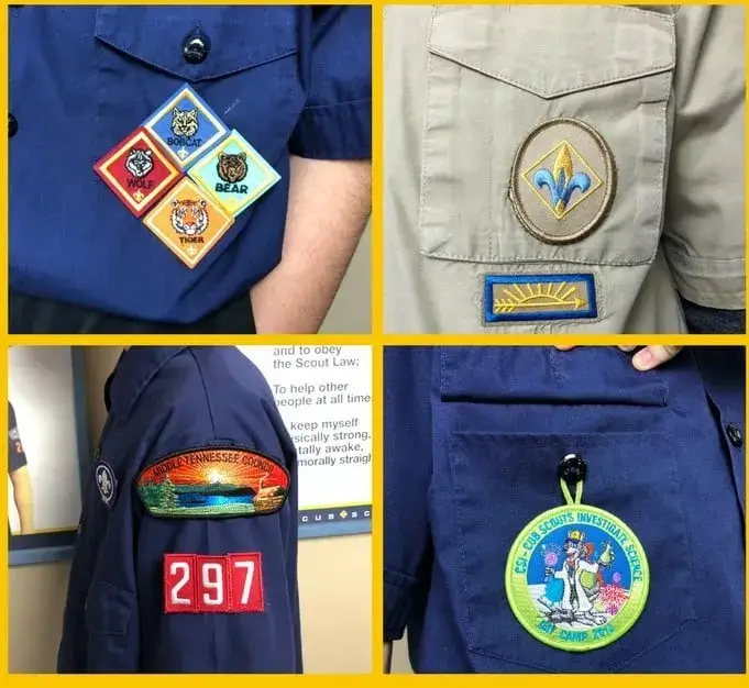 uniform badge placement